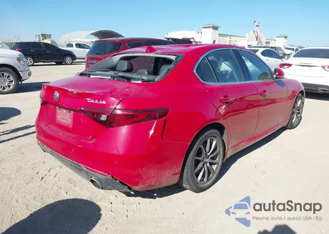 2020 Alfa Romeo Giulia Rwd из США, поврежденный, VIN ZARFAMAN6L7637968